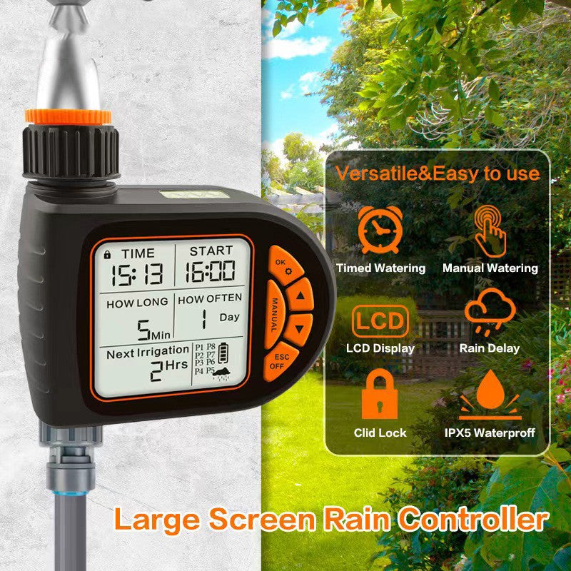 Smart Timing Automatic Watering Device for Gardening – Intelligent Plant Irrigation Controller