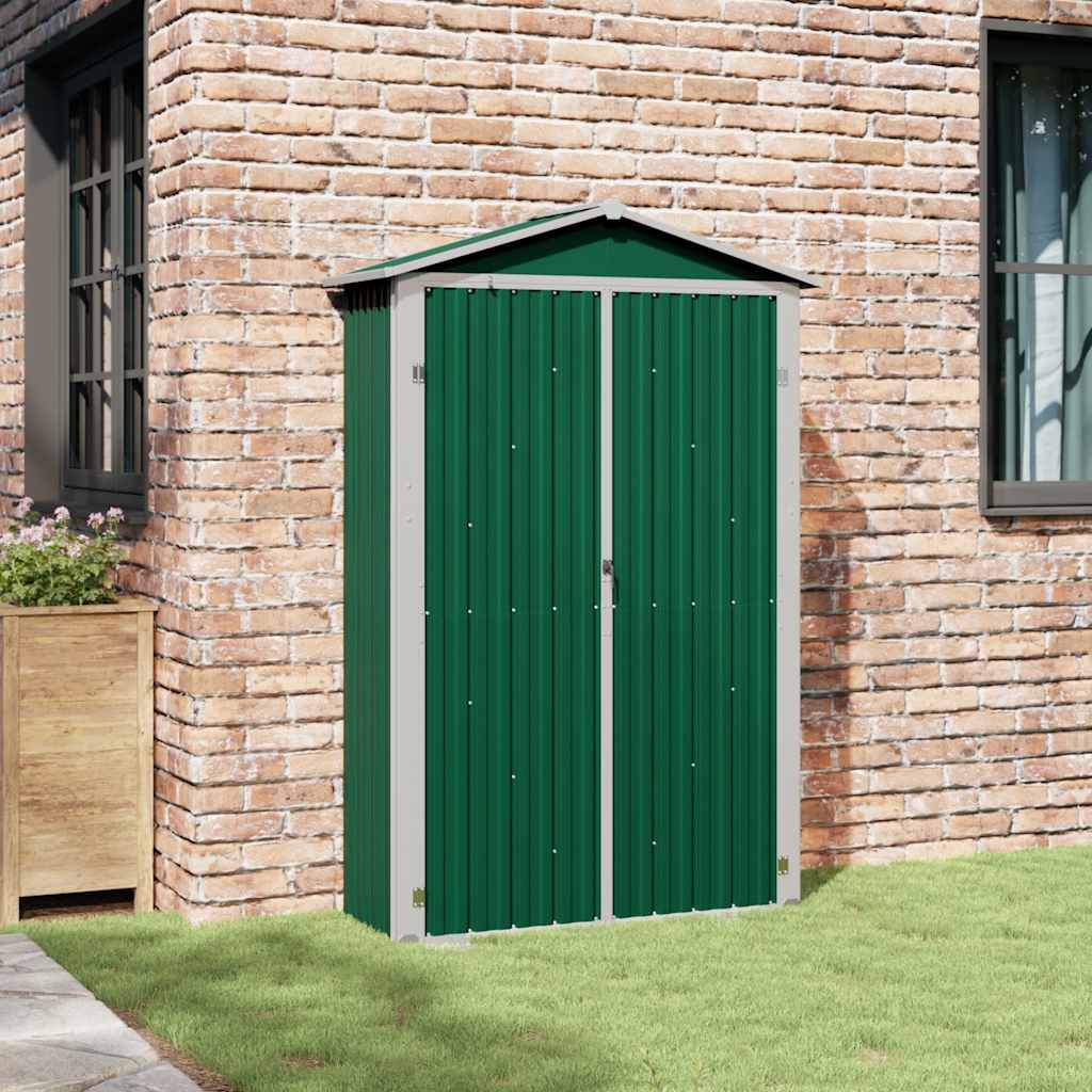 116x Galvanized Garden Shed – Outdoor Metal Storage for Tools, Lawn Equipment, and Supplies