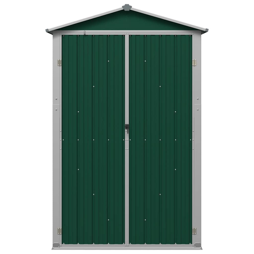 116x Galvanized Garden Shed – Outdoor Metal Storage for Tools, Lawn Equipment, and Supplies