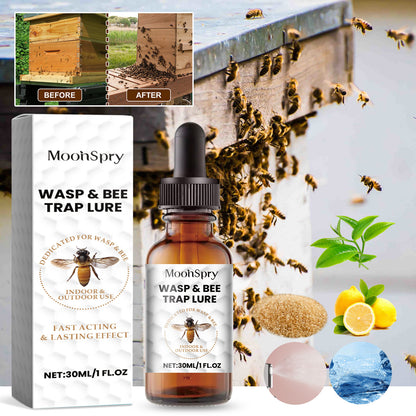 Bee Attractant for Gardening & Agriculture – Natural Pollinator Booster for Flowers, Fruits & Crops